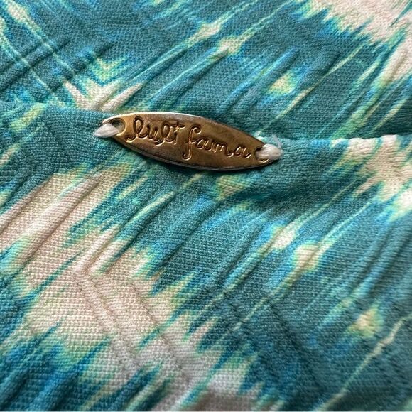 Luli Fama Mermaid Wishes bikini set High Leg Banded Bottoms  triangle top medium - Picture 8 of 11